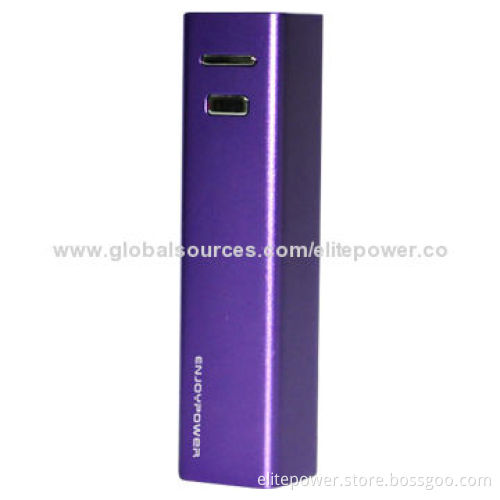 Mini Power Bank with 2,200mAh, 5V/1A, for iPhone 4S/4, Samsung Galaxy 3